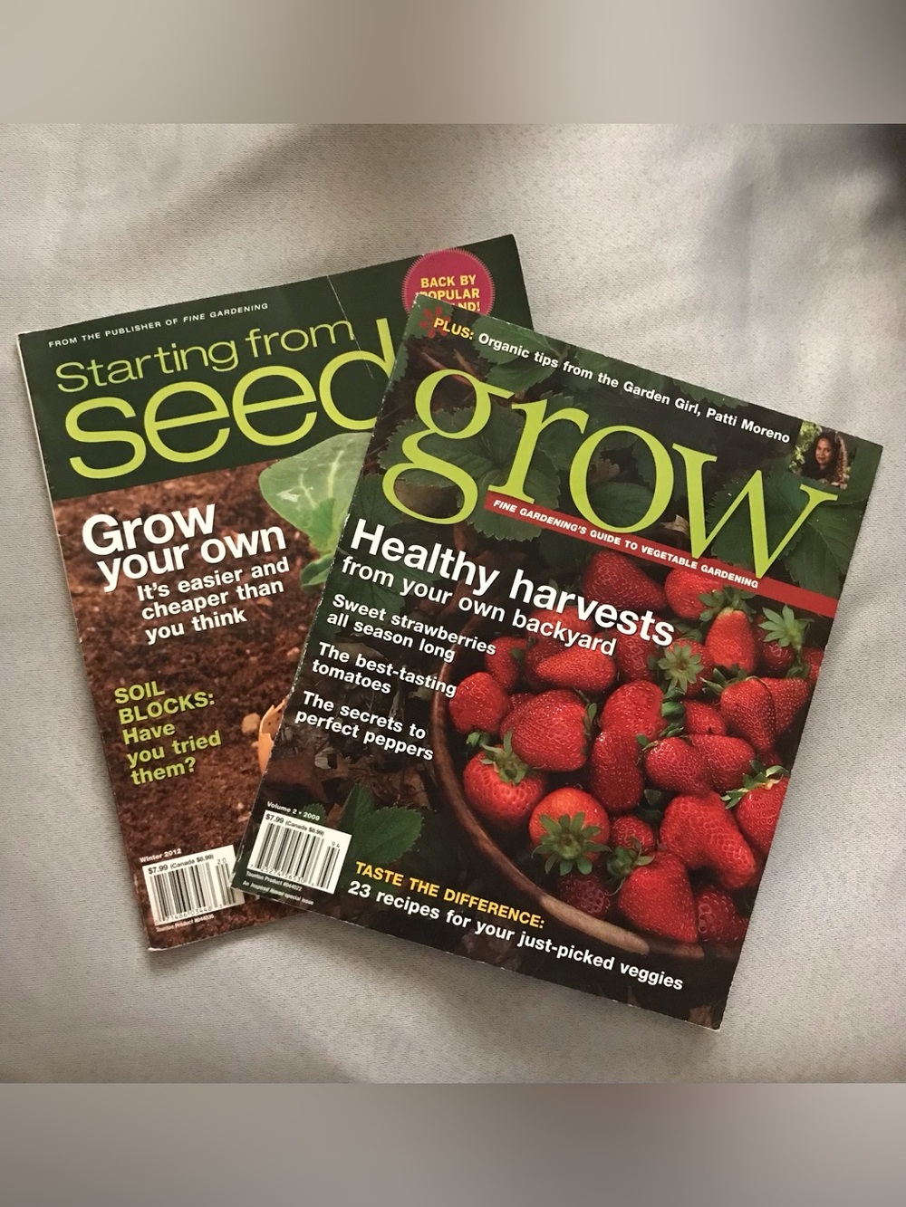 Starting From Seed & Grow Gardening Magazine Set
